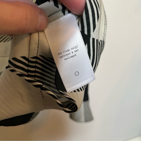 Rag & Bone 100% Silk Plaid Button Up Blouse Size S Boxy Oversized Fit Like New - Picture 8 of 8